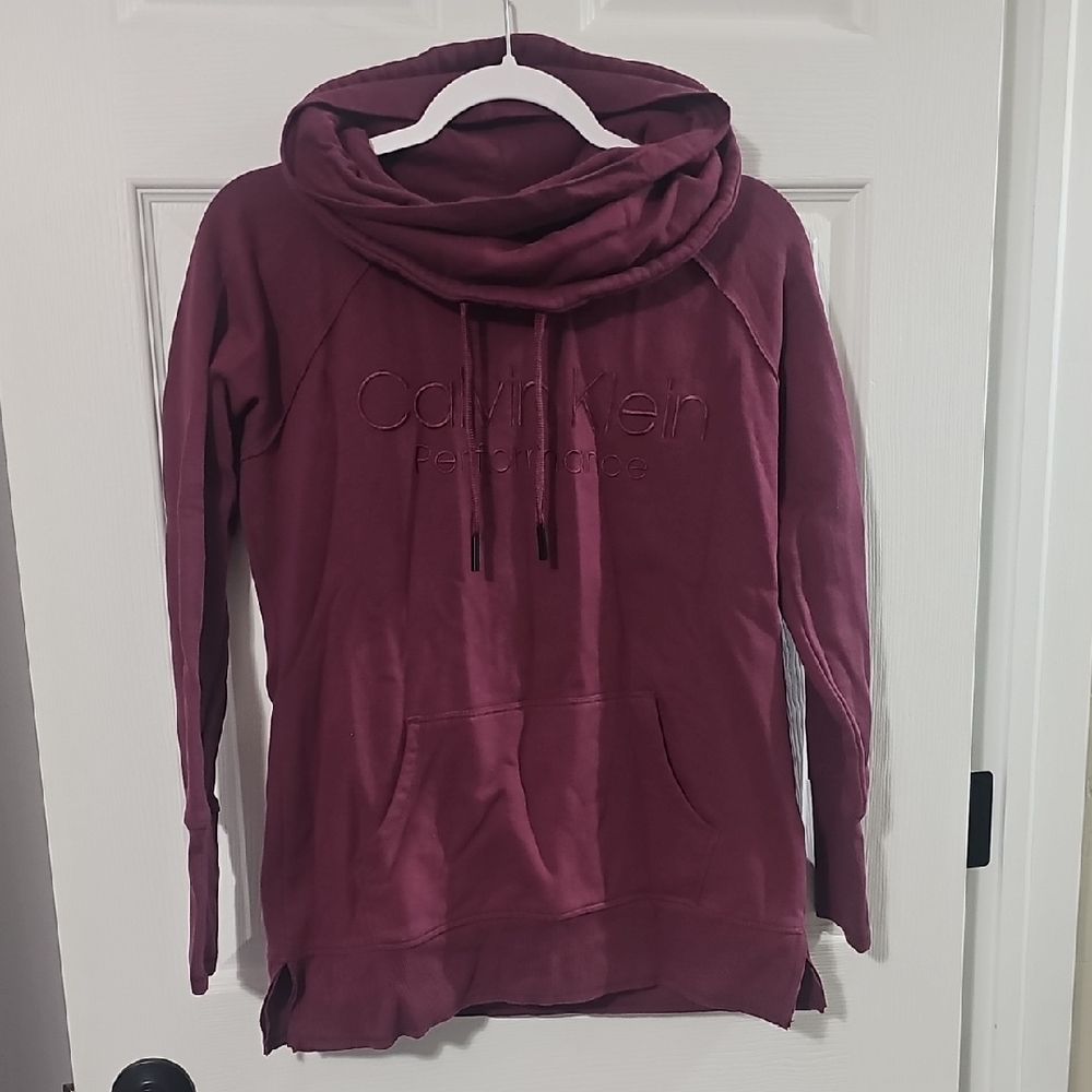 Calvin Klein Performance Maroon Top - image 1